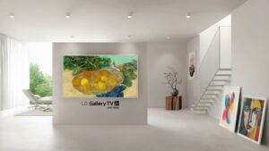 LG Gallery TV fusiona diseño interior y tecnología en CES 2026
