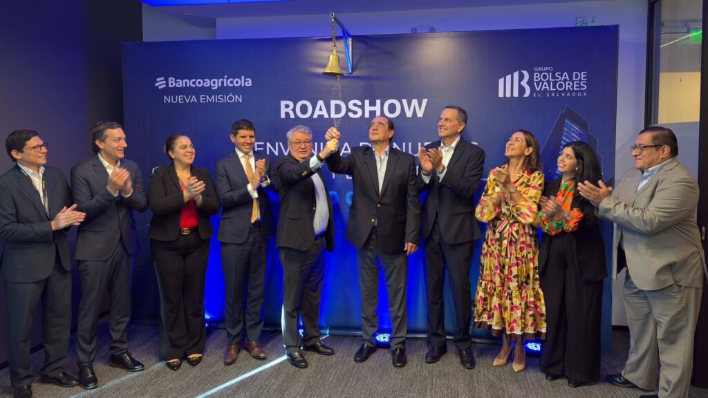 Bancoagrícola coloca el primer Bono Azul en el mercado bursátil salvadoreño