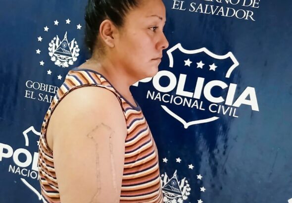Detienen a presunta pandillera que intentó ocultar su identidad en San Miguel