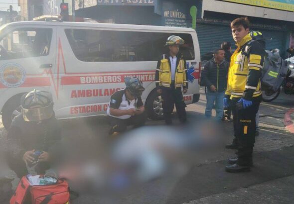 Ataque armado deja tres fallecidos en zona 1