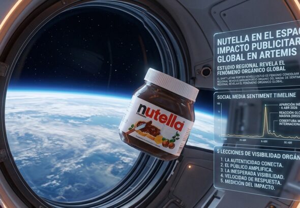 Nutella en el espacio: estudio de SHIFT Latam Porter Novelli revela cómo un momento no planificado en Artemis II se convirtió en fenómeno global