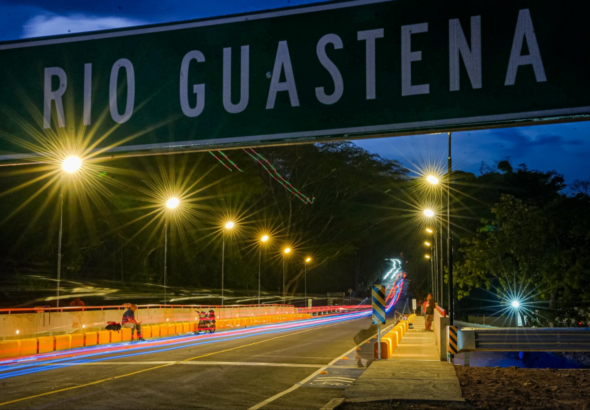 Nuevo puente sobre río Guastena promete mayor seguridad y desarrollo para Chalatenango Sur