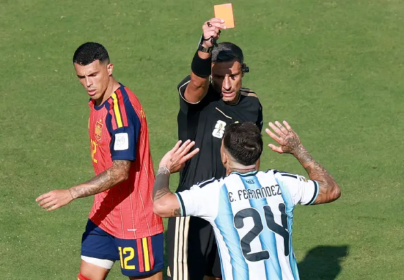 Leandro Paredes no fue expulsado en la final del Mundial 2026; FIFA mantiene investigación por incidentes