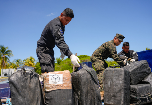 Marina Nacional incauta 6.68 toneladas de cocaína en alta mar