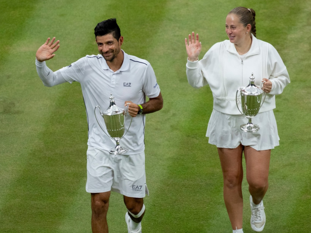 Orgullo salvadoreño: Marcelo Arévalo se coronó ayer campeón de dobles mixto en Wimbledon 2026