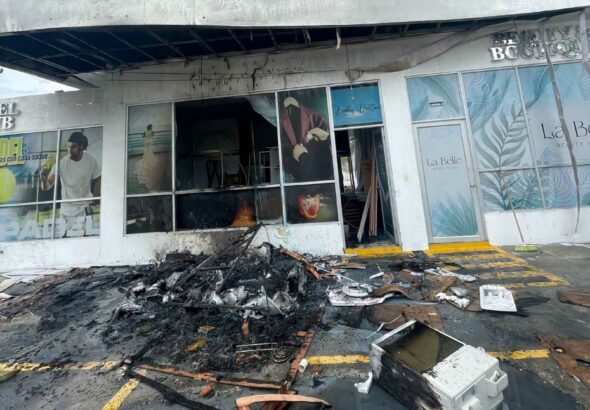 Incendio en Edificio Fontaine Blue fue controlado en Tonsupa
