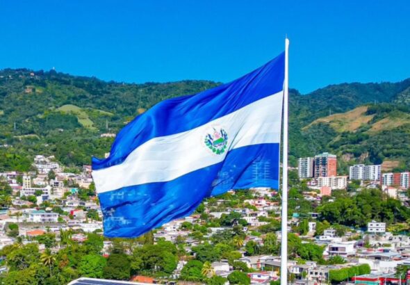 San Salvador se llena de azul y blanco por el Desfile de Independencia