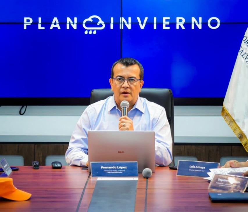 Protección Civil mantiene prealerta ante lluvias y prepara operativo de emergencia en El Salvador